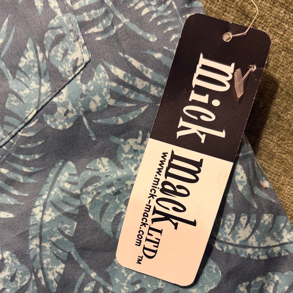 Matix Kids Tropical Blue Button-Down Shirt - Picture 2 of 5